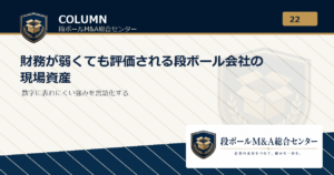 財務が弱くても評価される段ボール会社の現場資産｜段ボールM&A総合センター
